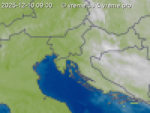 Oblačnost Slovenija