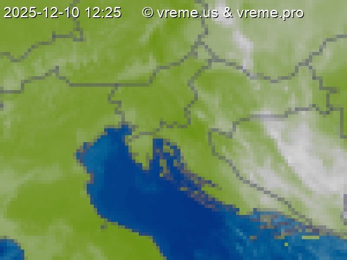 Oblačnost Slovenija