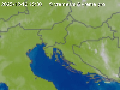 Oblačnost Slovenija