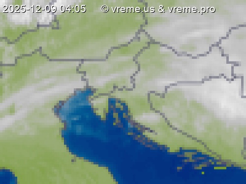 Oblačnost Slovenija