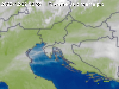 Oblačnost Slovenija