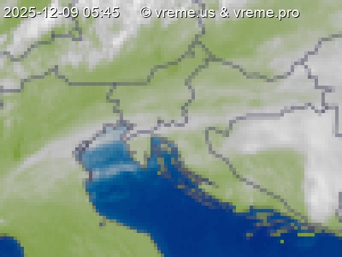 Oblačnost Slovenija