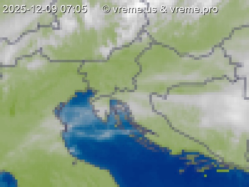 Oblačnost Slovenija