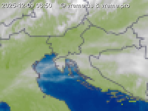 Oblačnost Slovenija