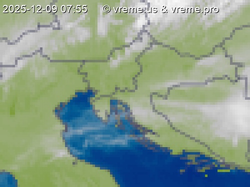 Oblačnost Slovenija