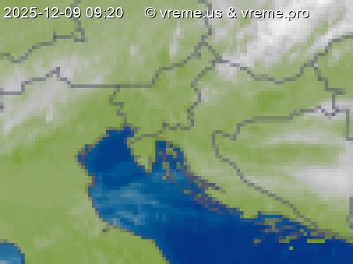 Oblačnost Slovenija