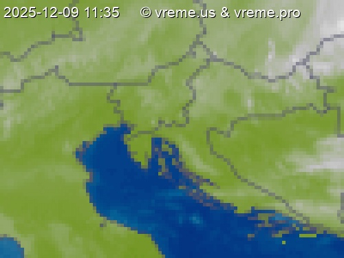 Oblačnost Slovenija