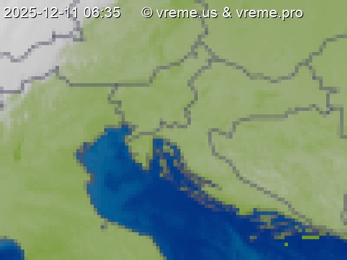 Oblačnost Slovenija