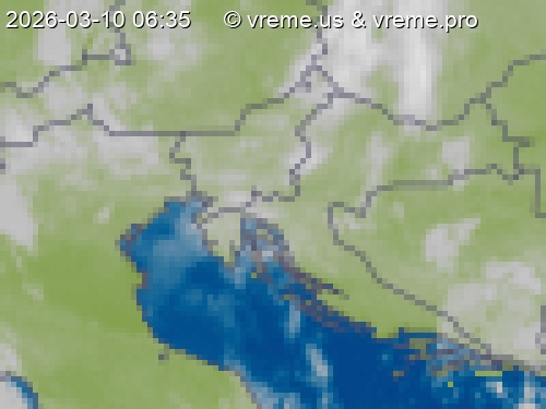 Oblačnost Slovenija