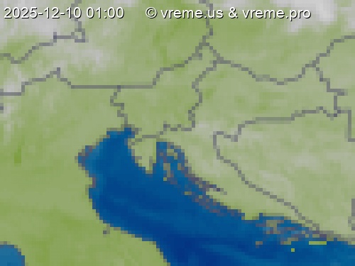 Oblačnost Slovenija