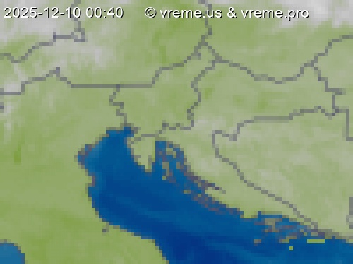 Oblačnost Slovenija