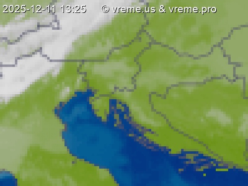 Oblačnost Slovenija