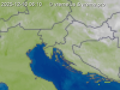 Oblačnost Slovenija