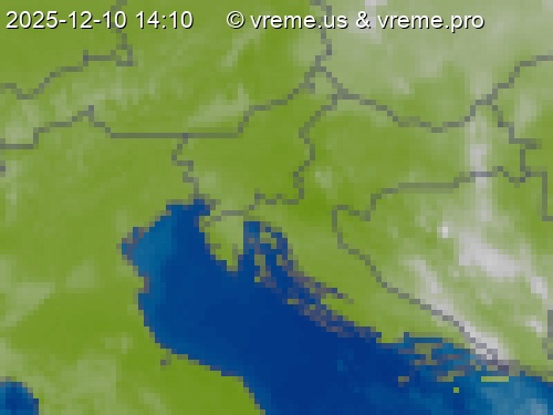 Oblačnost Slovenija