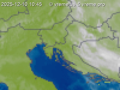 Oblačnost Slovenija