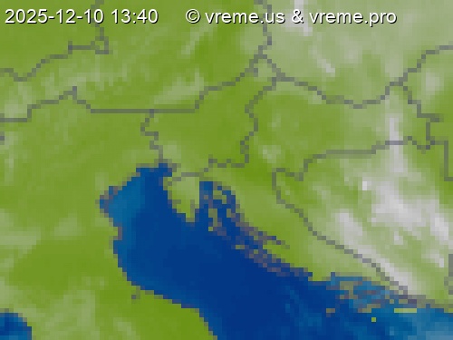 Oblačnost Slovenija