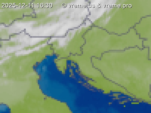 Oblačnost Slovenija