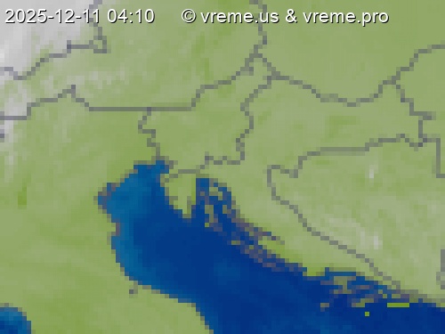 Oblačnost Slovenija