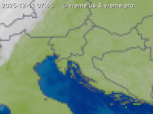 Oblačnost Slovenija