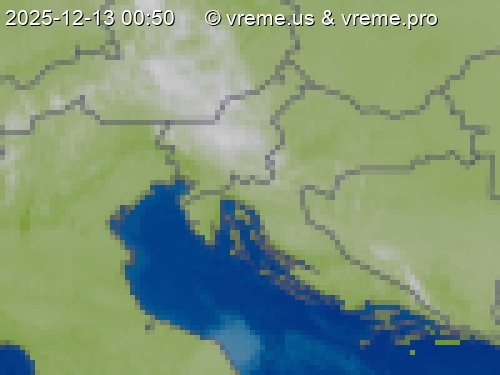 Oblačnost Slovenija