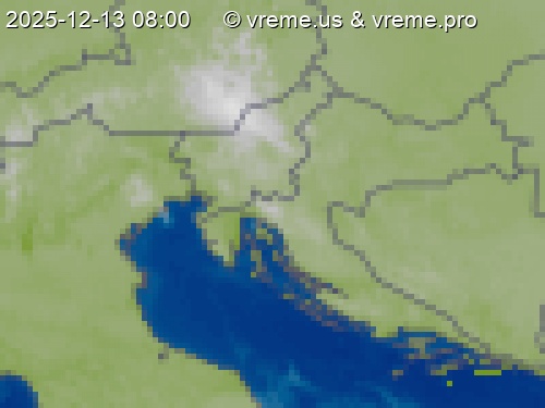 Oblačnost Slovenija