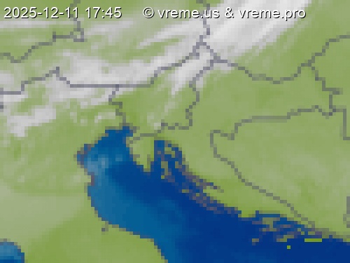 Oblačnost Slovenija