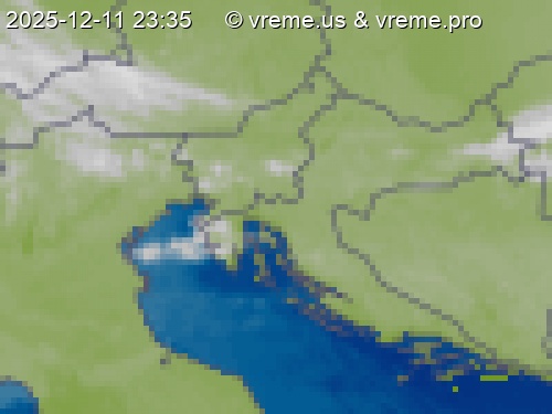 Oblačnost Slovenija