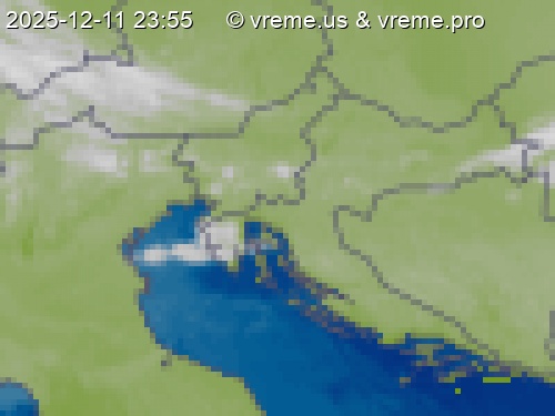 Oblačnost Slovenija