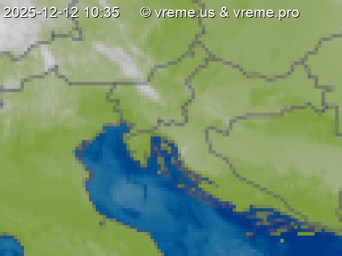 Oblačnost Slovenija