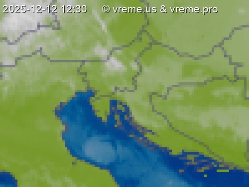 Oblačnost Slovenija