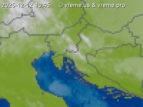 Oblačnost Slovenija