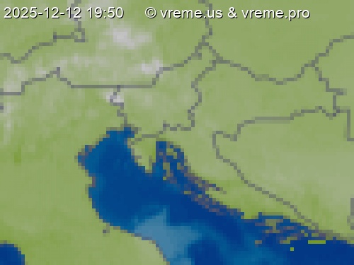 Oblačnost Slovenija