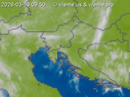 Oblačnost Slovenija