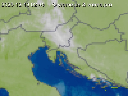 Oblačnost Slovenija