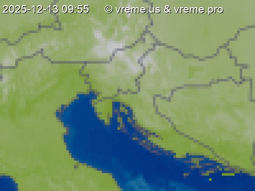 Oblačnost Slovenija