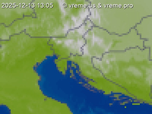 Oblačnost Slovenija