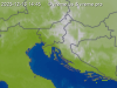 Oblačnost Slovenija