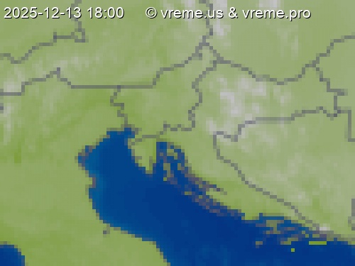 Oblačnost Slovenija