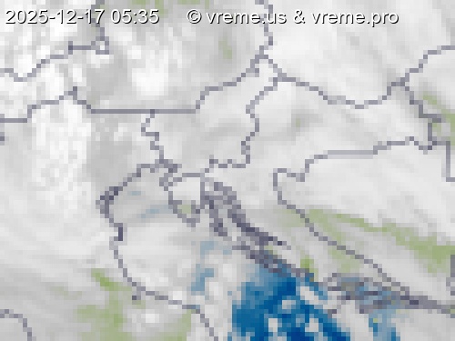 Oblačnost Slovenija