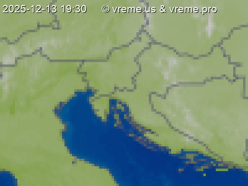 Oblačnost Slovenija