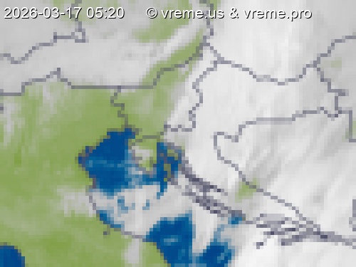 Oblačnost Slovenija