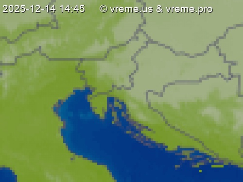 Oblačnost Slovenija