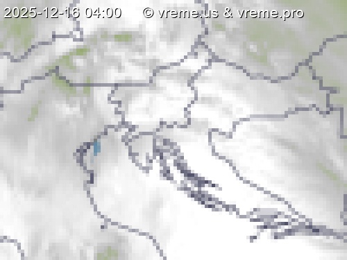 Oblačnost Slovenija