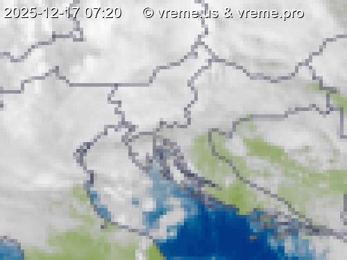 Oblačnost Slovenija