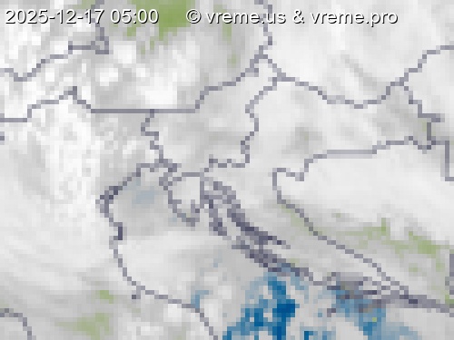 Oblačnost Slovenija