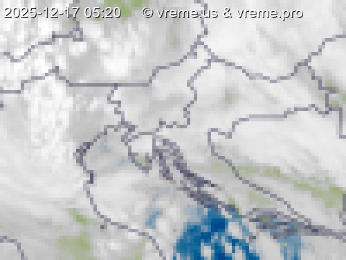 Oblačnost Slovenija