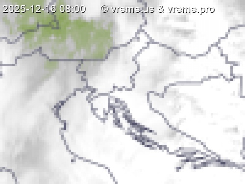 Oblačnost Slovenija