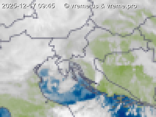 Oblačnost Slovenija