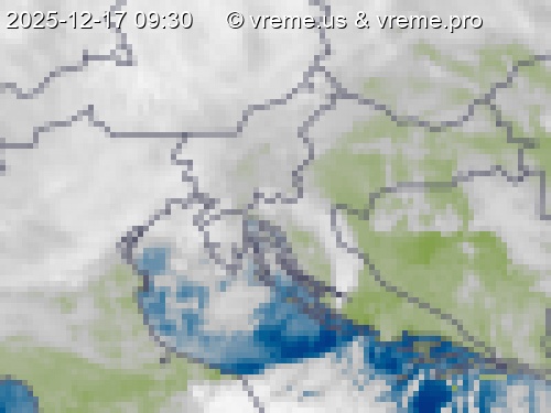 Oblačnost Slovenija