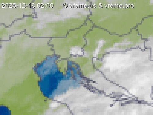 Oblačnost Slovenija